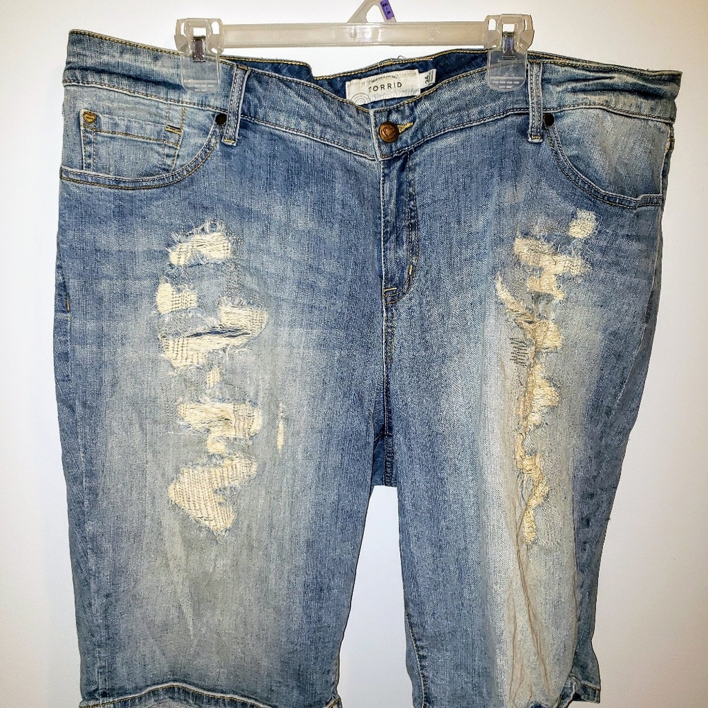 Torrid denim shorts